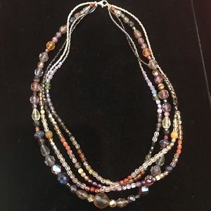 Blinged-beaded Necklace